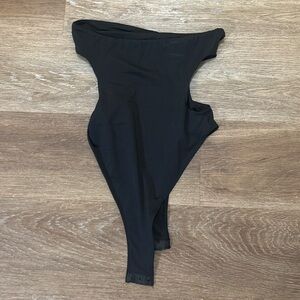 Black One-Piece Bodysuit